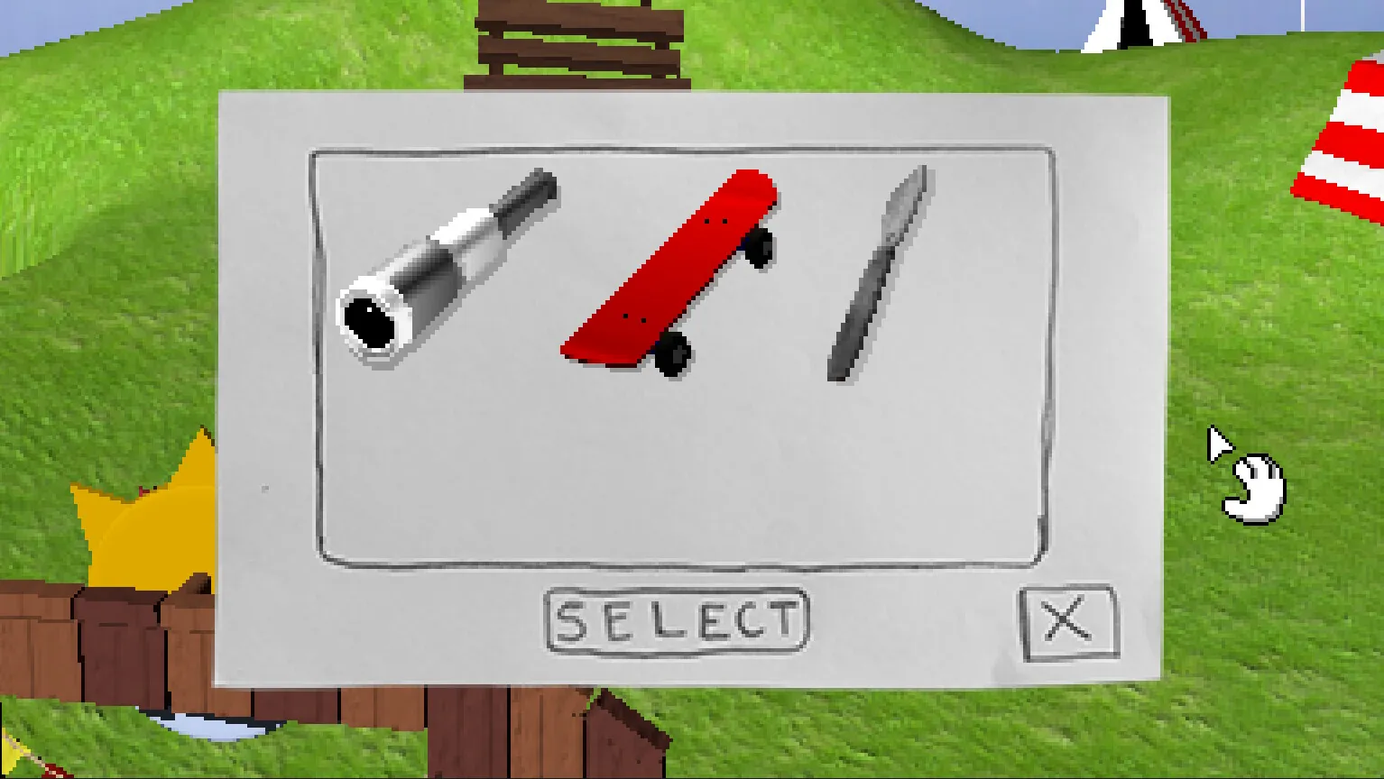 Endacopia inventory and tool selection
